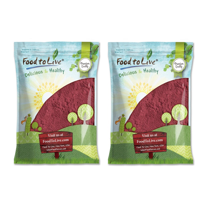 Beet Root Powder, 14 Pounds - Finely Ground Dried Beet Root, Pure, Kosher And Vegan, Raw Superfood. Bulk Powder. Rich In Folate,