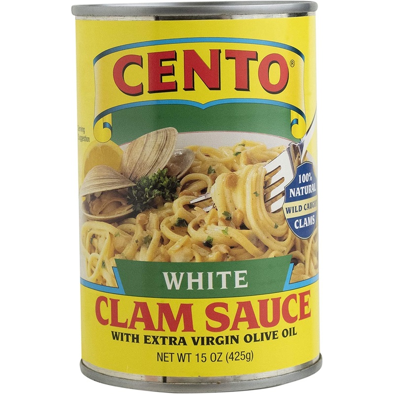 Cento Italian Style White Clam Sauce, 15 Ounce (Pack Of 6)