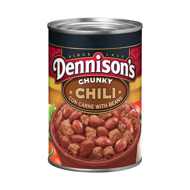 Dennison Chili With Beans, 15 Oz Can, Pack Of 12