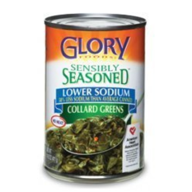 Glory Foods Sensibly Seasoned Collard Greens 6 Pack - 14.5 Oz Cans