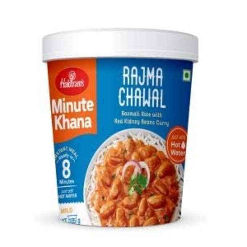 Haldiram'S Minute Khana Ready To Eat 105 G (Rajma Chawal, Pack Of 1)