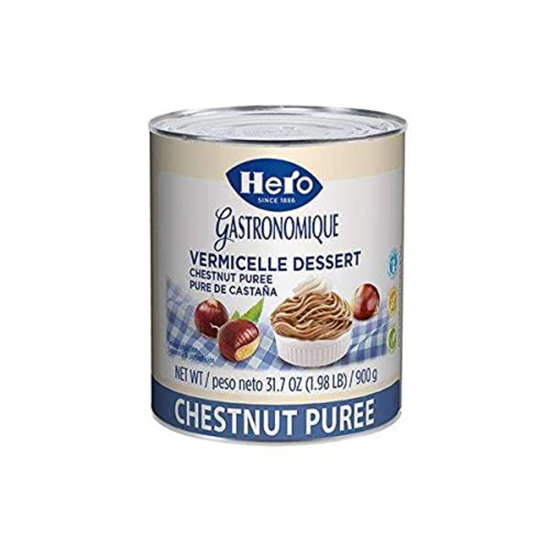 Hero Jams Hero Compound Chestnut Puree 35 Ounces (Pack Of 6)