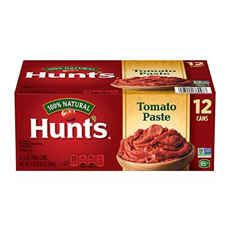 Hunts Tomato Paste 12Pk 6Oz