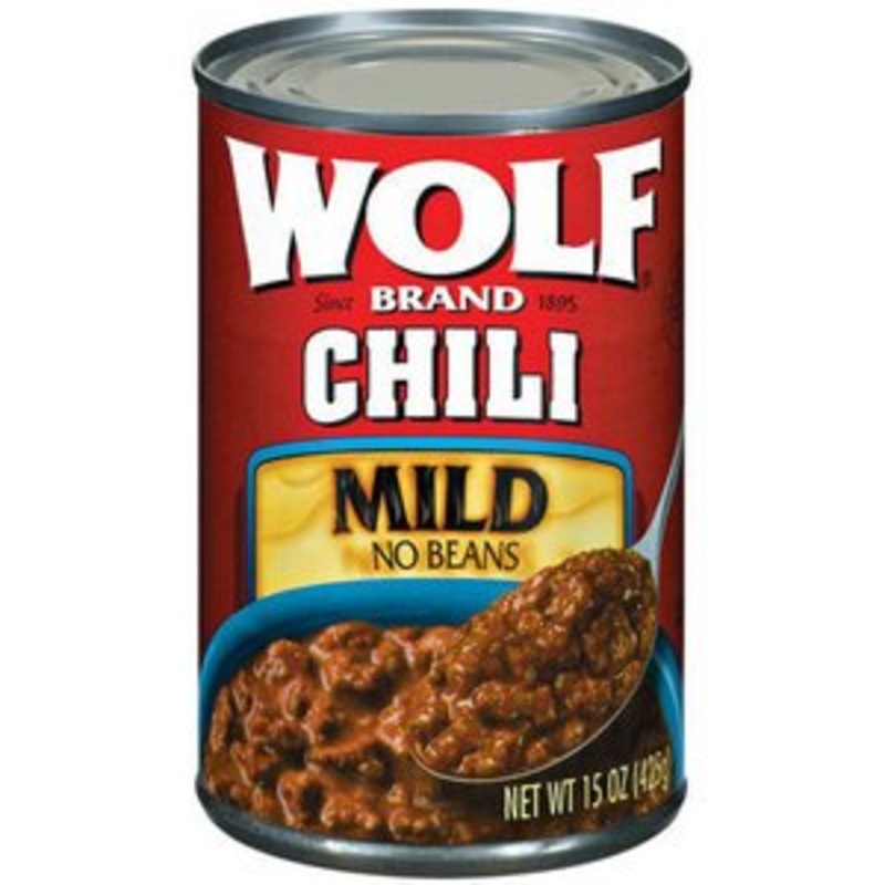 Wolf Brand Chili, No Beans 15 Oz (Pack Of 12)