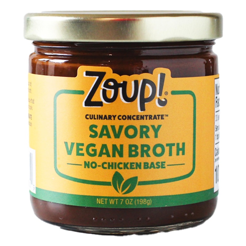 Zoup! Good, Really Good Savory No-Chicken Vegan Broth Culinary Concentrate, 1 Pack, 7 Oz