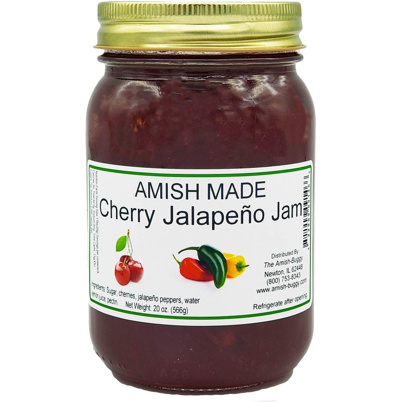 Amish Jam - Two 18 Oz Jars (Cherry Jalapeno)