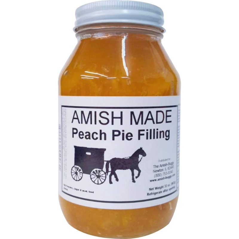 Amish Pie Filling And Topping (Peach 1-Jar)