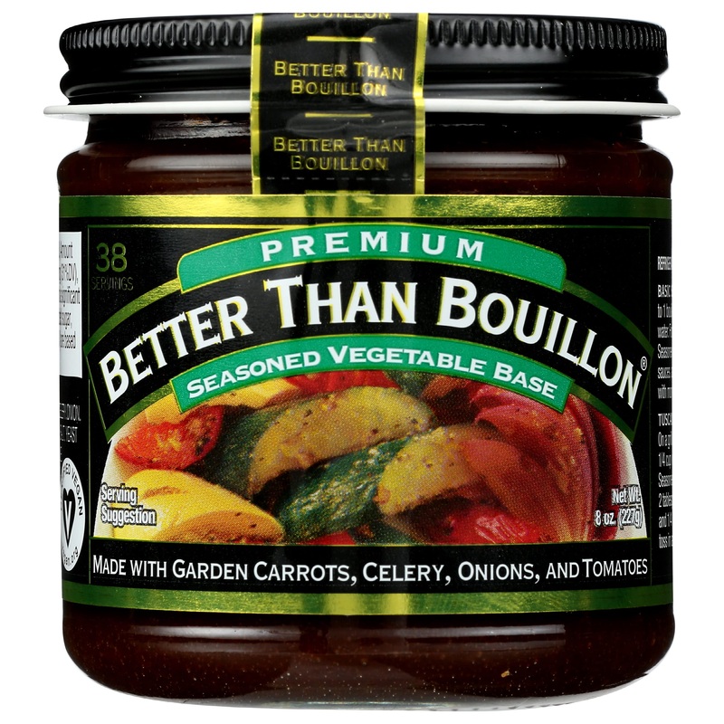 Better Than Bouillon Seasoned Vegetable Base, 8 Ounces (Pack Of 6)
