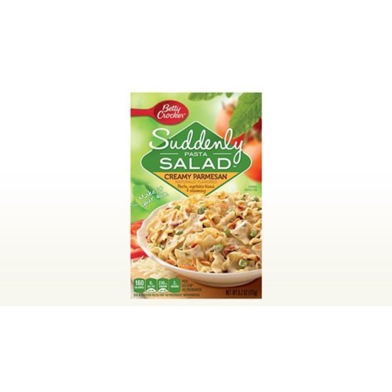 Betty Crocker, Suddenly Salad, Pasta Creamy Parmesan, 6.2Oz Box (Pack Of 4)