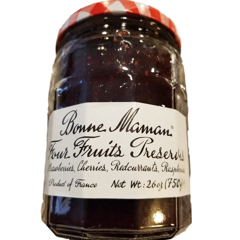 Bonne Maman Four Fruits Preserves, 26Oz Jar