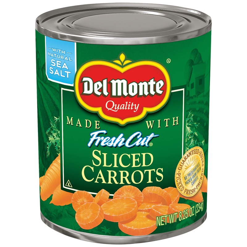 Del Monte Sliced Carrots, 8.25 Oz