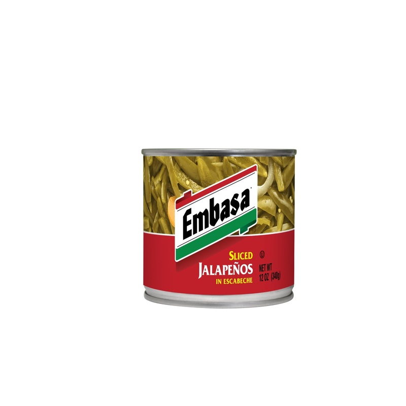 Embasa Sliced Jalapenos, 12-Ounce (Pack Of 12)