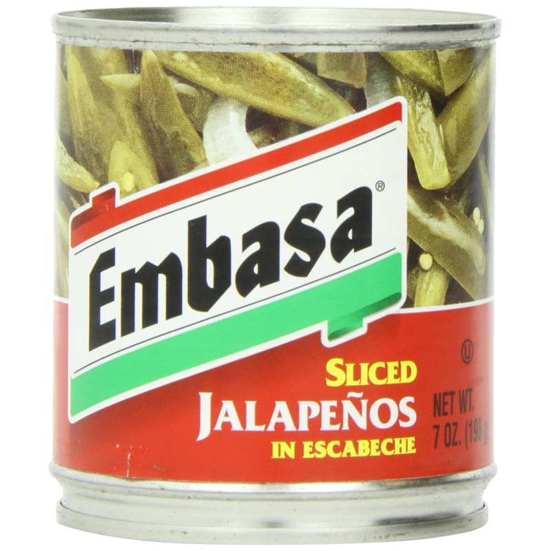 Embasa Sliced Jalapenos, 7 Ounce (Pack Of 12)