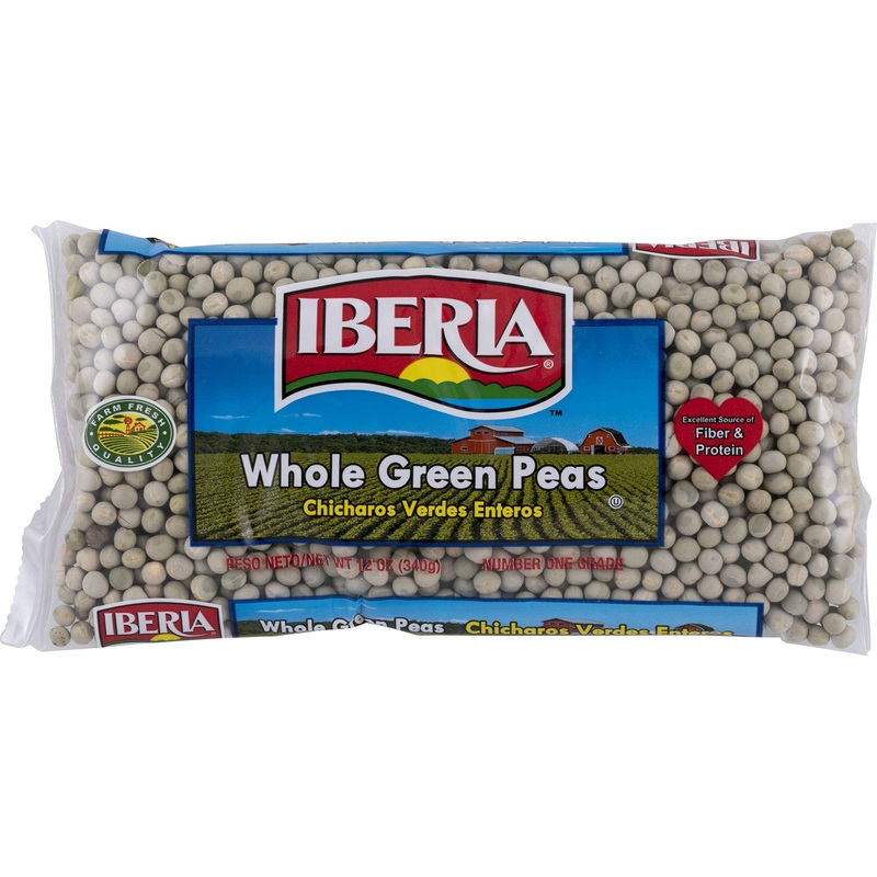 Iberia Whole Green Peas, 12 Oz
