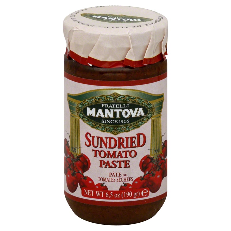 Mantova Sundried Tomato Paste, 6.5 Ounce (Pack Of 6)