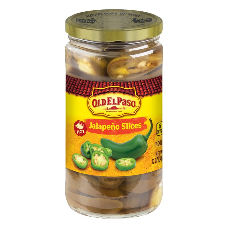 Old El Paso Pickled Hot Jalapeno Slices, 12-Ounce (Pack Of 2)