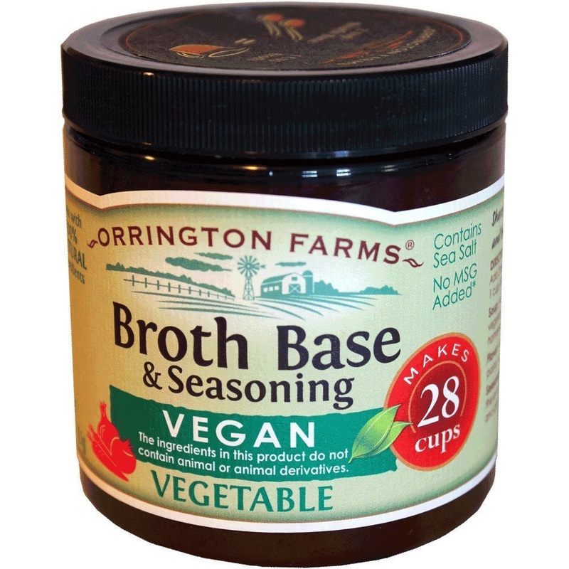 Orrington Farms - Vegan Vegetable Broth Base, 6 Oz. (Pack Of 3)