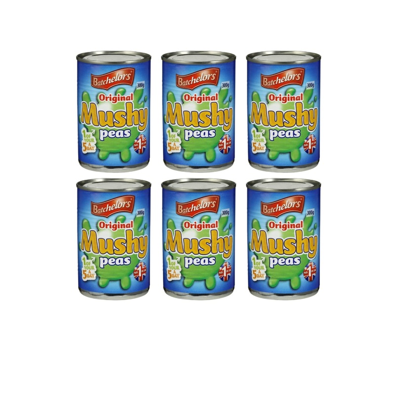 Batchelors Original Mushy Peas 300G, (Pack Of Of 6)