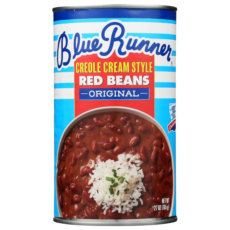 Blue Runner Creole Cream Style Red Beans 27Oz Can