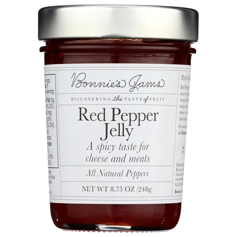 Bonnies Jams Red Pepper Jelly, 8.75 Oz