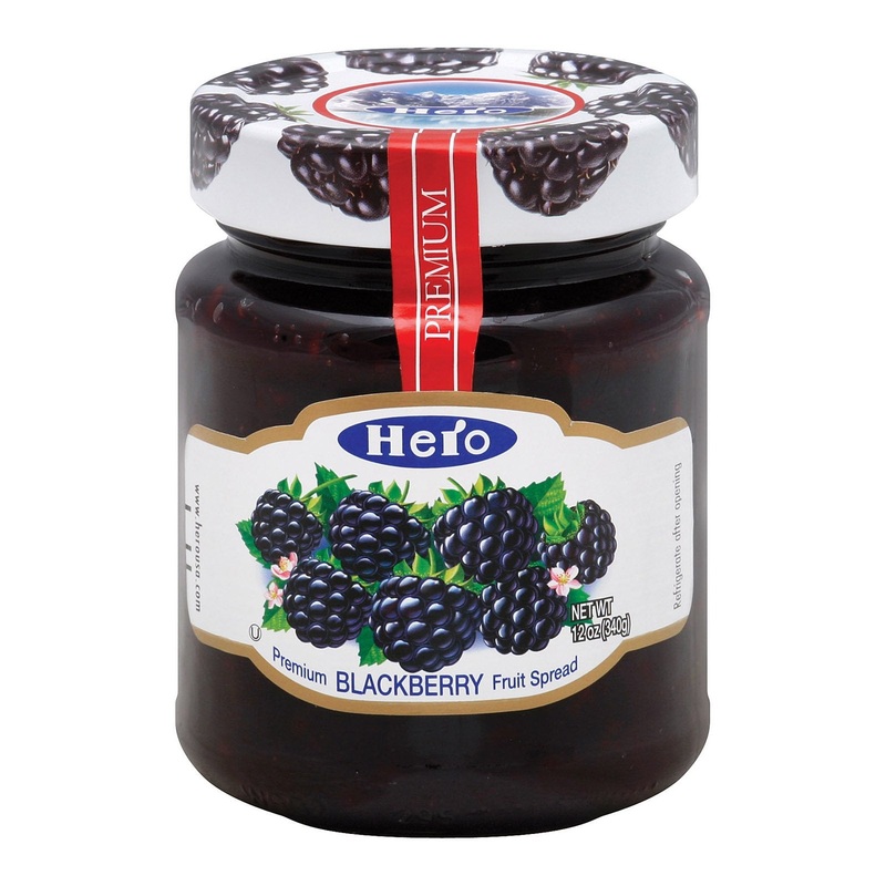 Hero Blackberry Fruit Spread, 12 Ounce