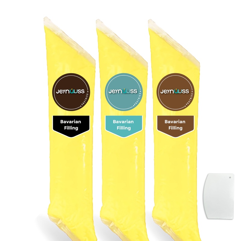 Jeynuuss Bavarian Cream Filling With Icing Spatula Pastry Filling Crema Pastelera Cake Filling Cannoli Cream Filling Pastry Crea