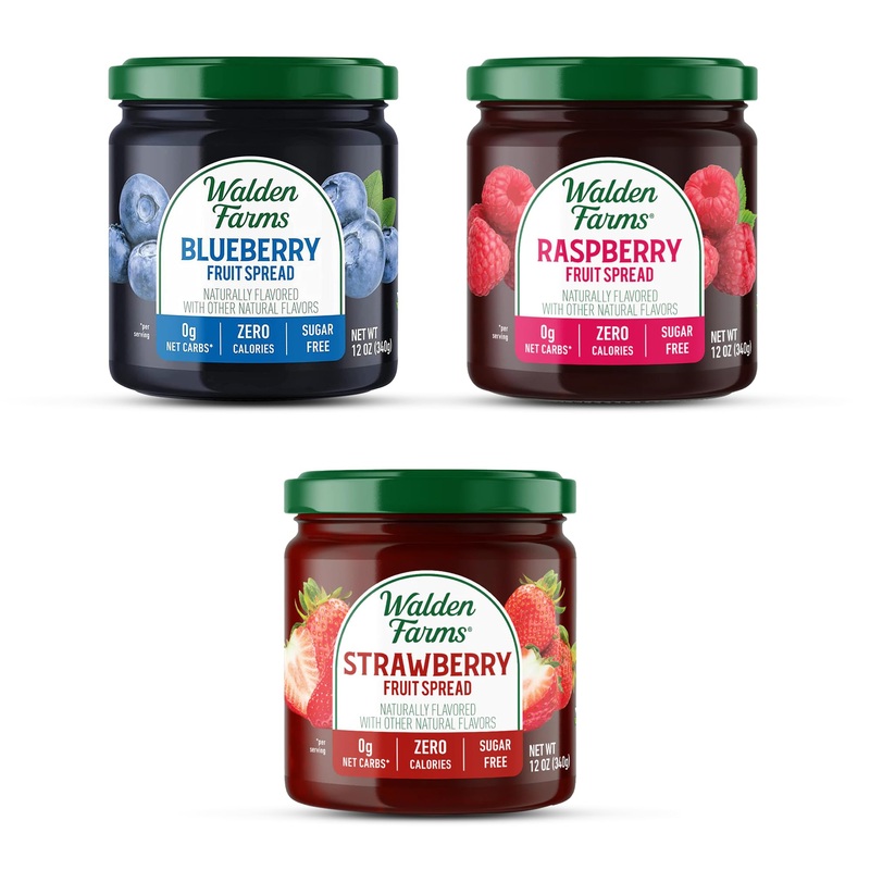 Walden Farms Spreads (12 Fl Oz (Pack Of 3), Blueberry Fruit)
