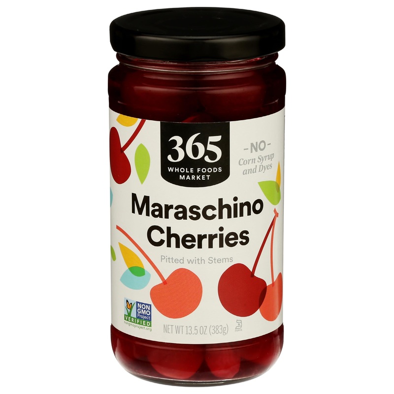 365 By Whole Foods Market, Maraschino Cherries, 13.5 Ounce