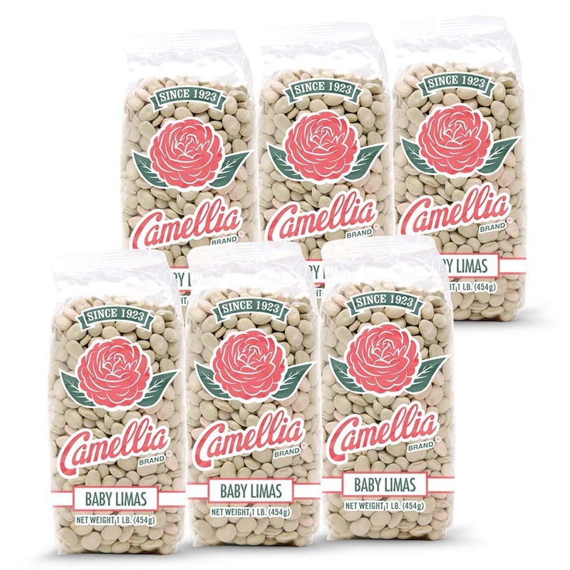 Camellia Brand Dried Baby Lima Beans, 1 Pound (Pack Of 6)