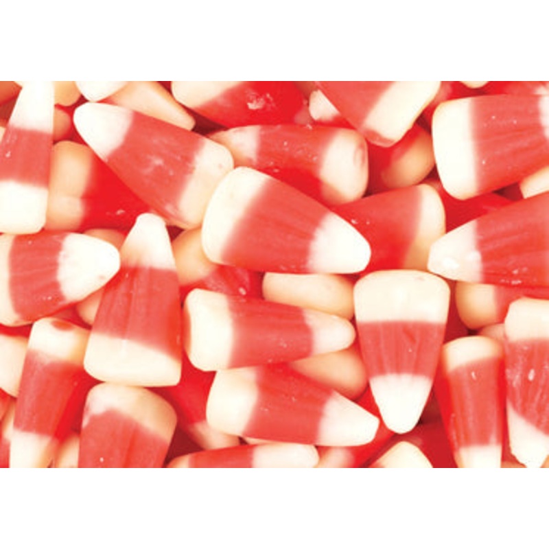 Candy Cane Candy Corn - 5lb