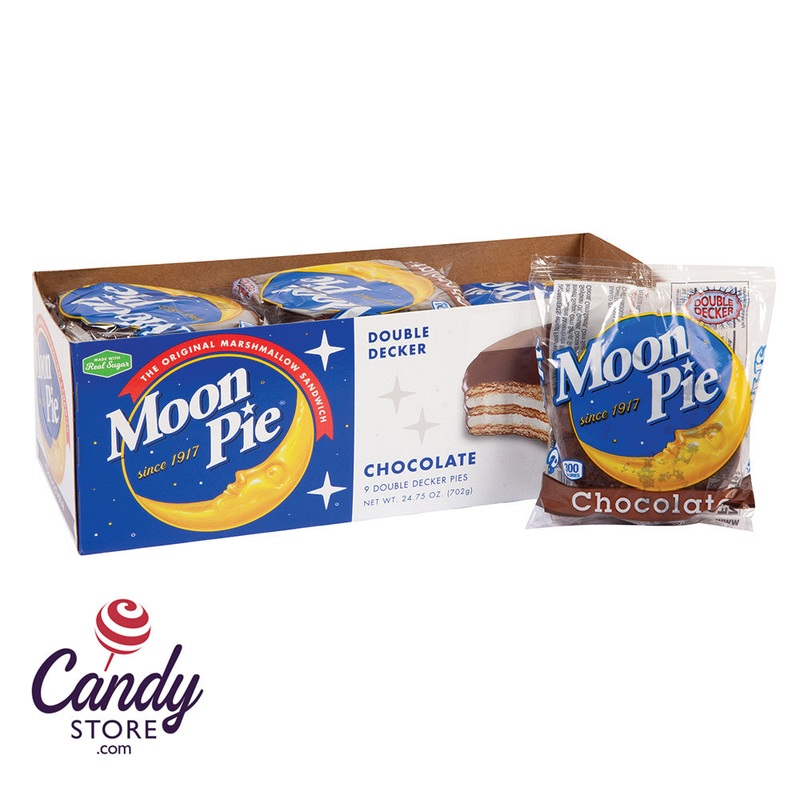 Chocolate Moon Pies Double Decker - 9ct