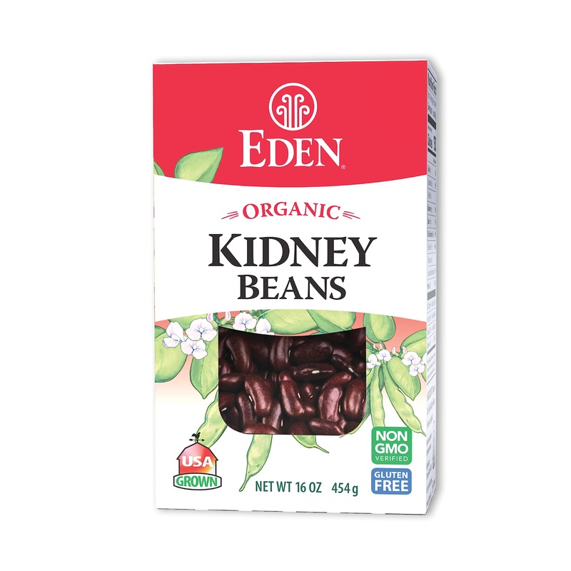 Eden Organic Dark Red Kidney Beans, Dry, Usa Grown, Non Gmo, 16 Oz Box