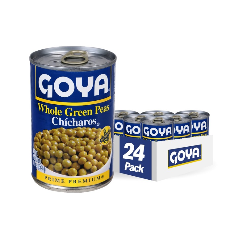Goya Foods Whole Green Peas, 15.5 Ounce (Pack Of 24)