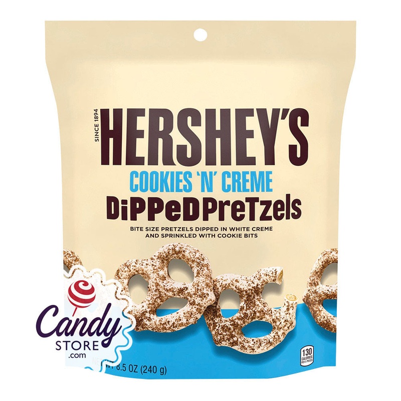 Hershey's Cookies N Creme Pretzels Candy - 6ct Pouches
