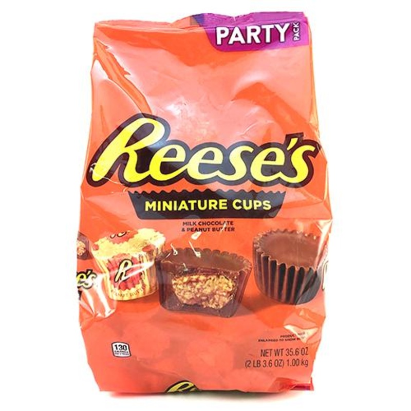 Reese's Peanut Butter Cups Minis Party Pack - 35.6-oz. Bag