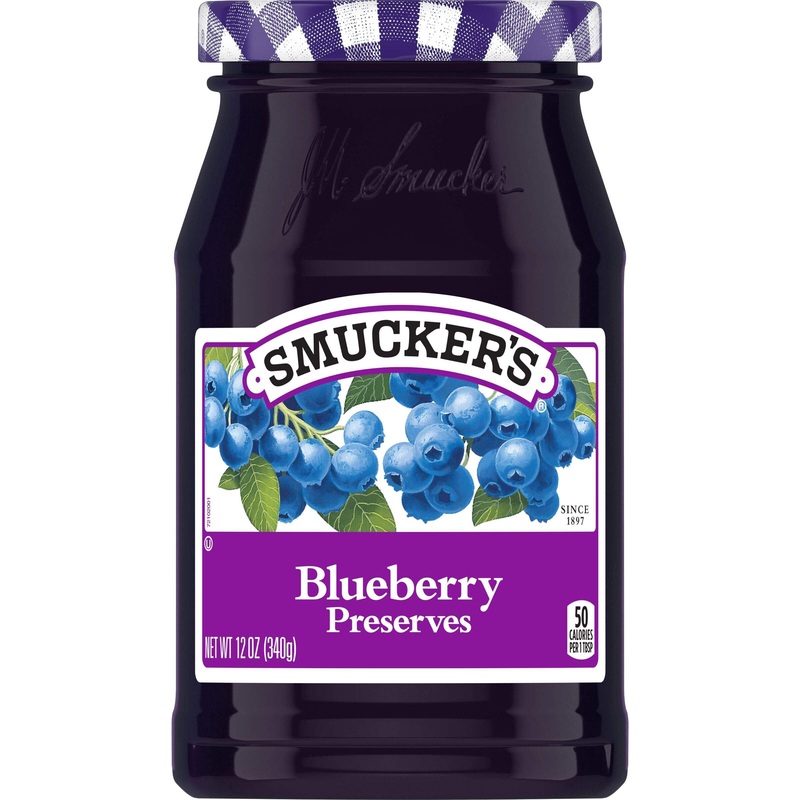 Smucker'S Blueberry Preserves, 12 Ounces