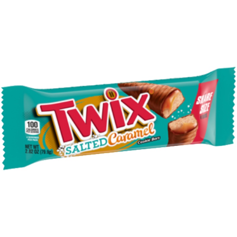 Twix Salted Caramel Cookie Bar  Share Size 2.82 oz. Bar