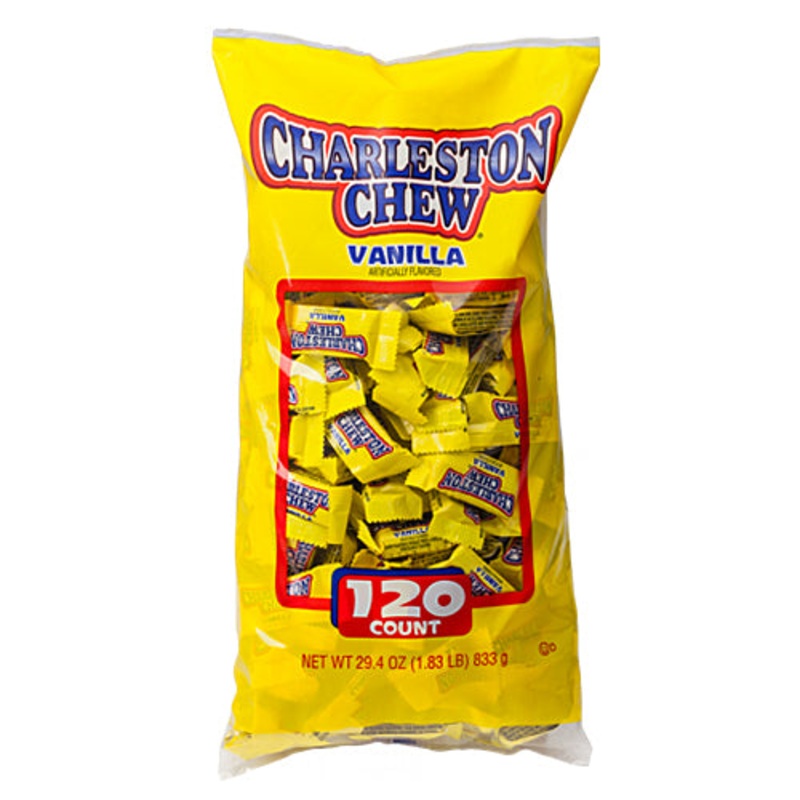 Vanilla Charleston Chew Mini Candy Bars - Bag of 120