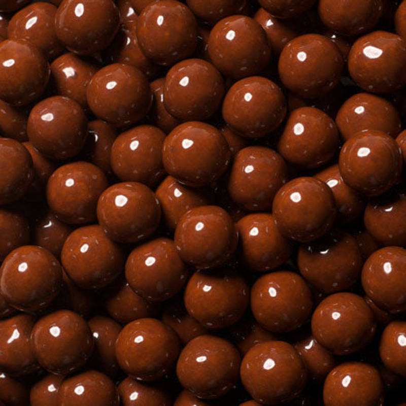 Brown Sixlets Candy - 12lb