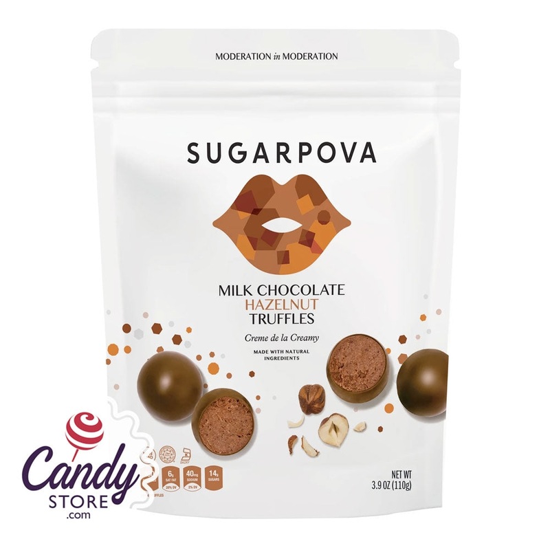 Sugarpova Truffles Hazelnut Chocolate - 6ct