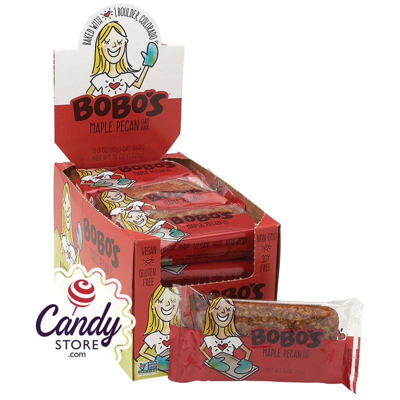 Bobo's Maple Pecan Oat 3oz Bar - 12ct