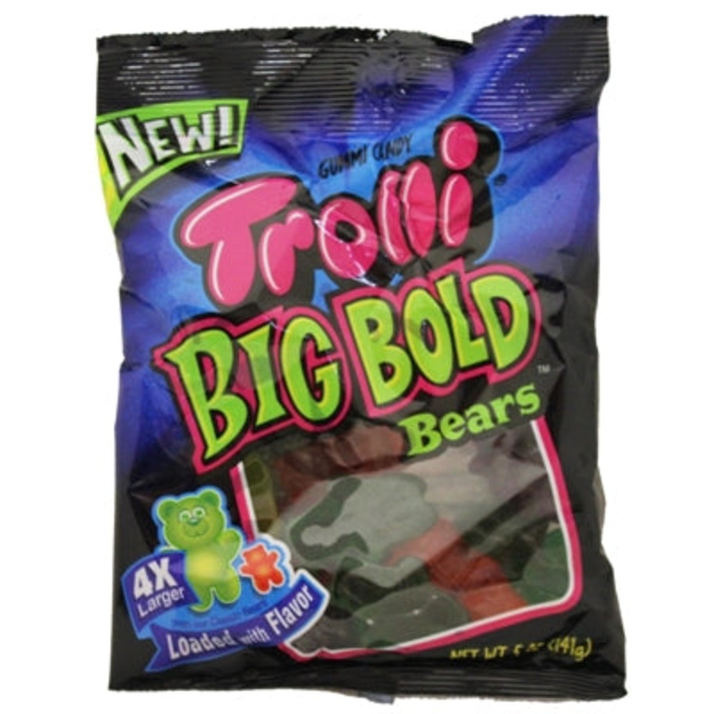Trolli Big Bold Bears Bags - 12ct