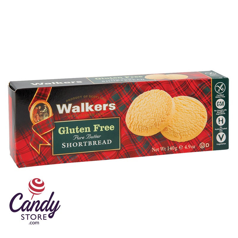 Walkers Gluten Free Shortbread Cookies 4.9oz Box - 6ct