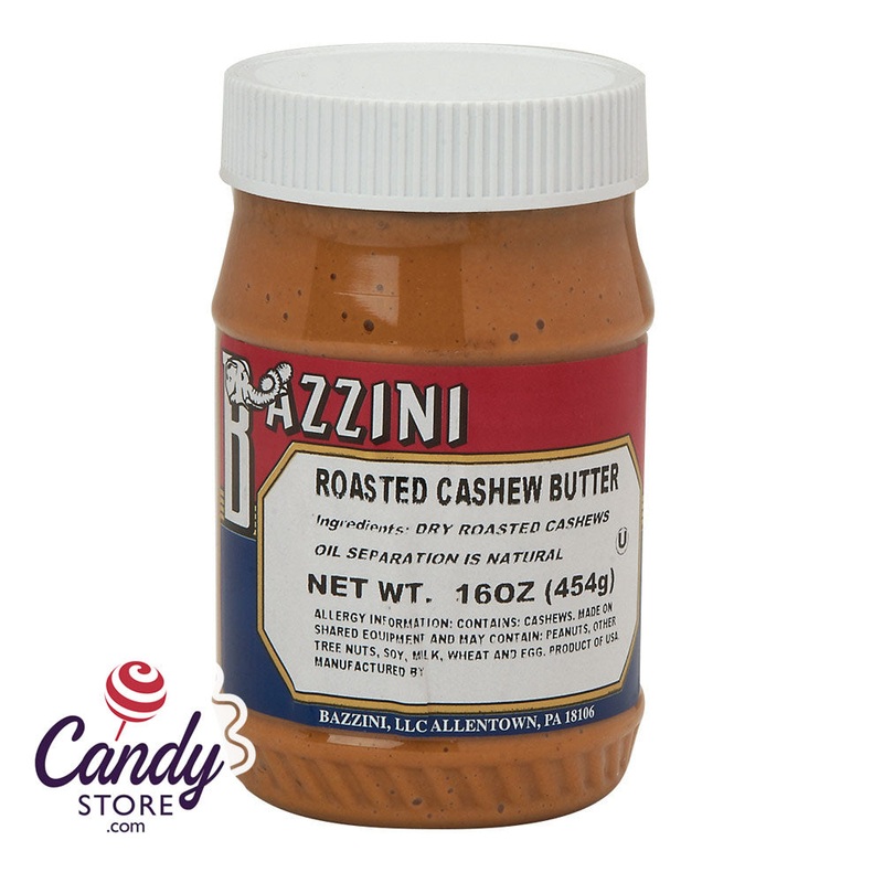 Bazzini Smooth Roasted Cashew Butter 16oz Jar - 1ct
