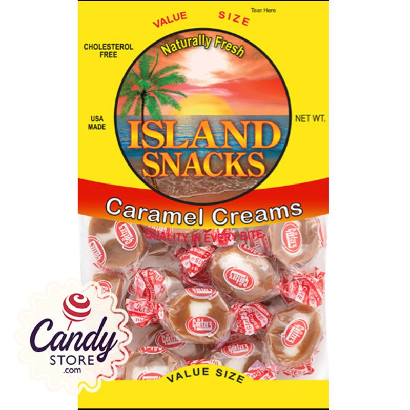 Caramel Creams Island Snacks - 6ct Bags