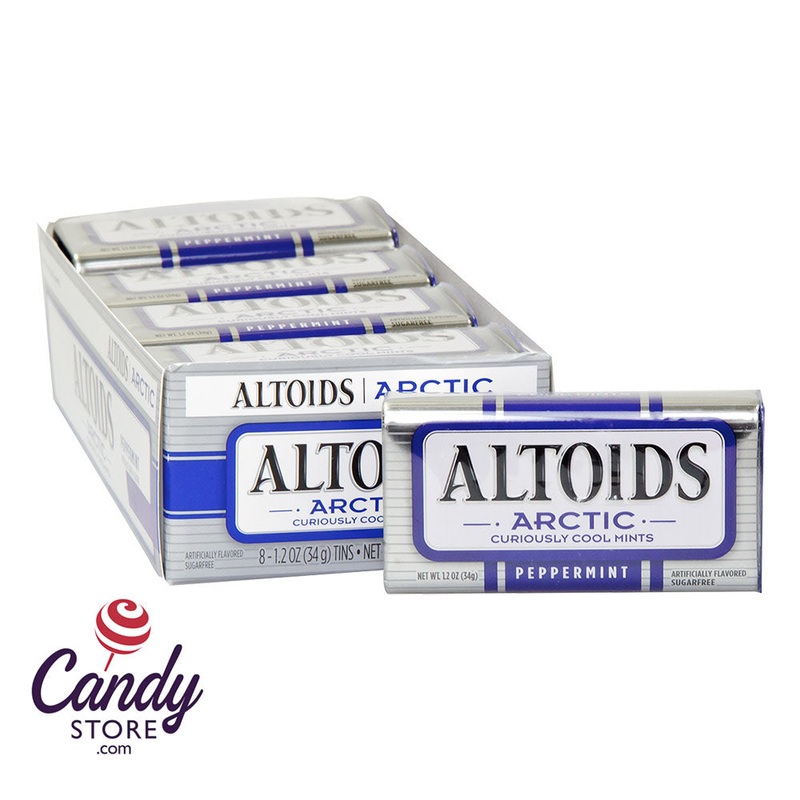 Altoids Arctic Peppermint Mints 1.2oz Tin - 8ct