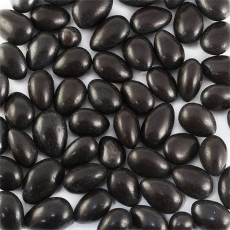 Black Jordan Almonds - 5lb