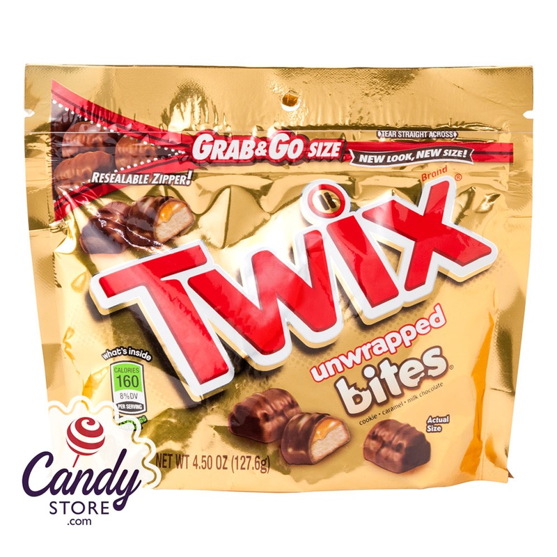 Twix Bites 4.5oz Pouch - 8ct
