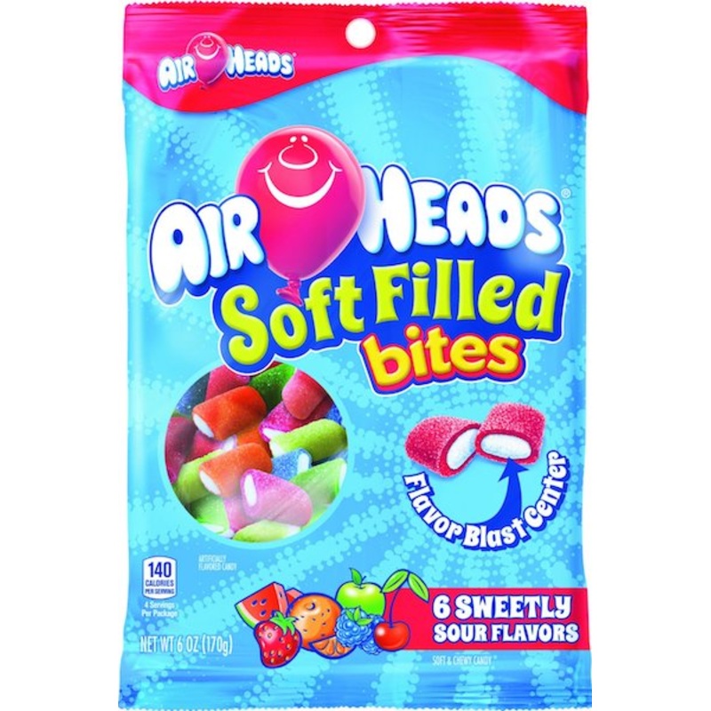 Airheads Soft Filled Bites - 12ct