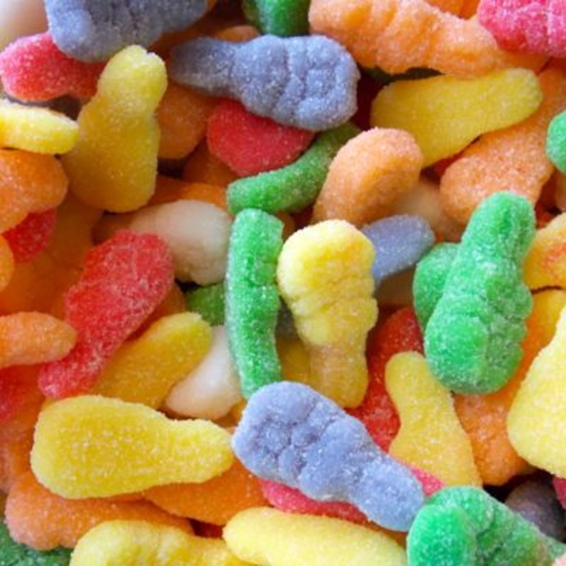 Albunny Sanded Gummy Bunny Candies - 4.5lb